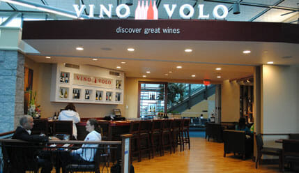 Vino Volo Wine Bar at YVR. PHOTO: Vancouver Airport