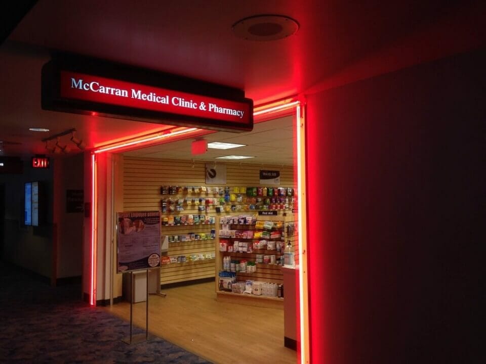 Airport Medical Clinics. Las Vegas