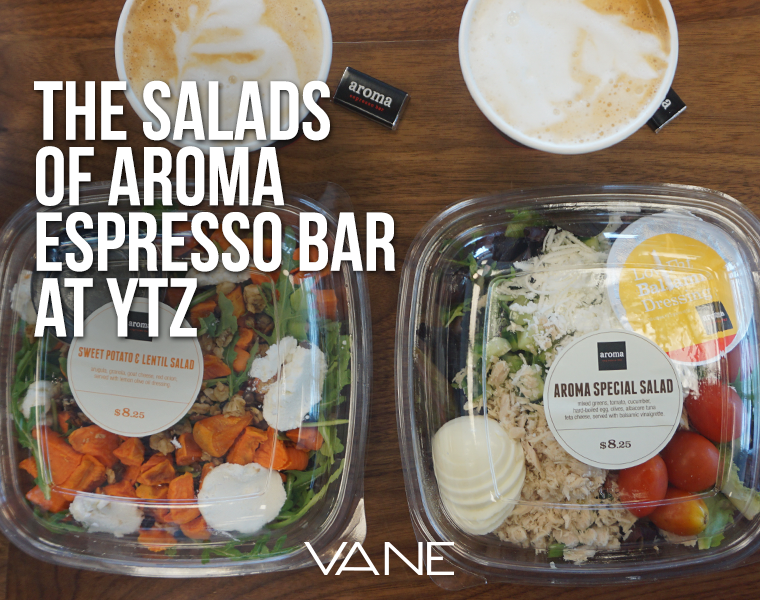 salads of aroma espresso bar