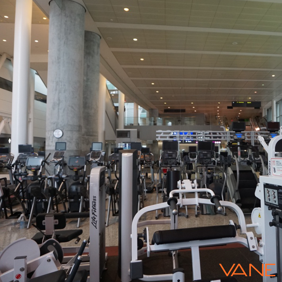 Airport Fitness: Sweat It Out At The Pre-Security GoodLife Fitness Gym at YYZ Airport > VANE Airport