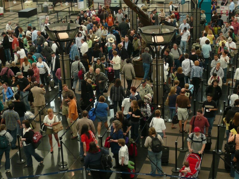 Denver Airport Security Lines