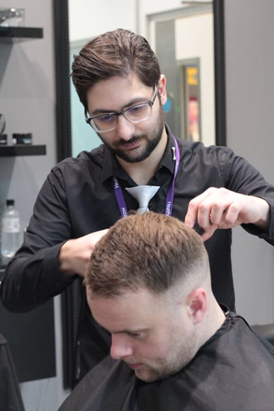 Bradley Smith barber Heathrow