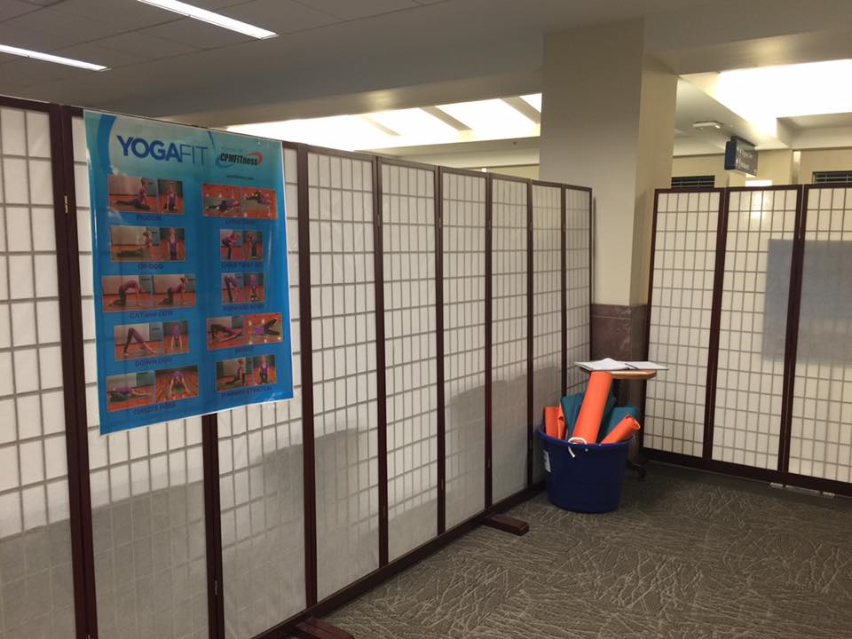 Sioux Falls Regional Airport Yoga Room