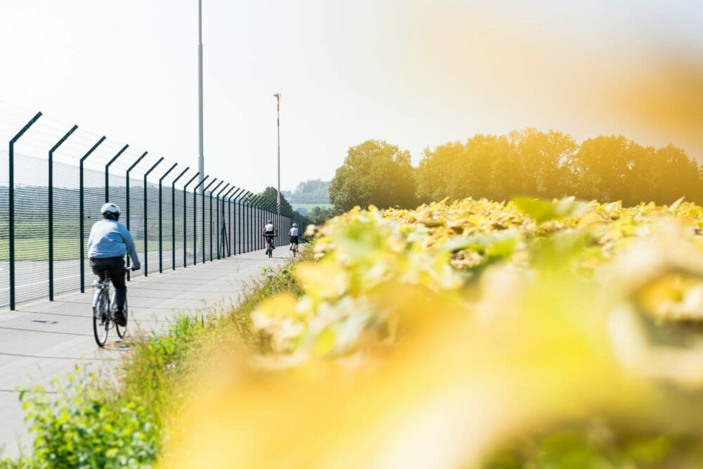 You Can Bike and Inline Skate Outdoors At Zurich Airport