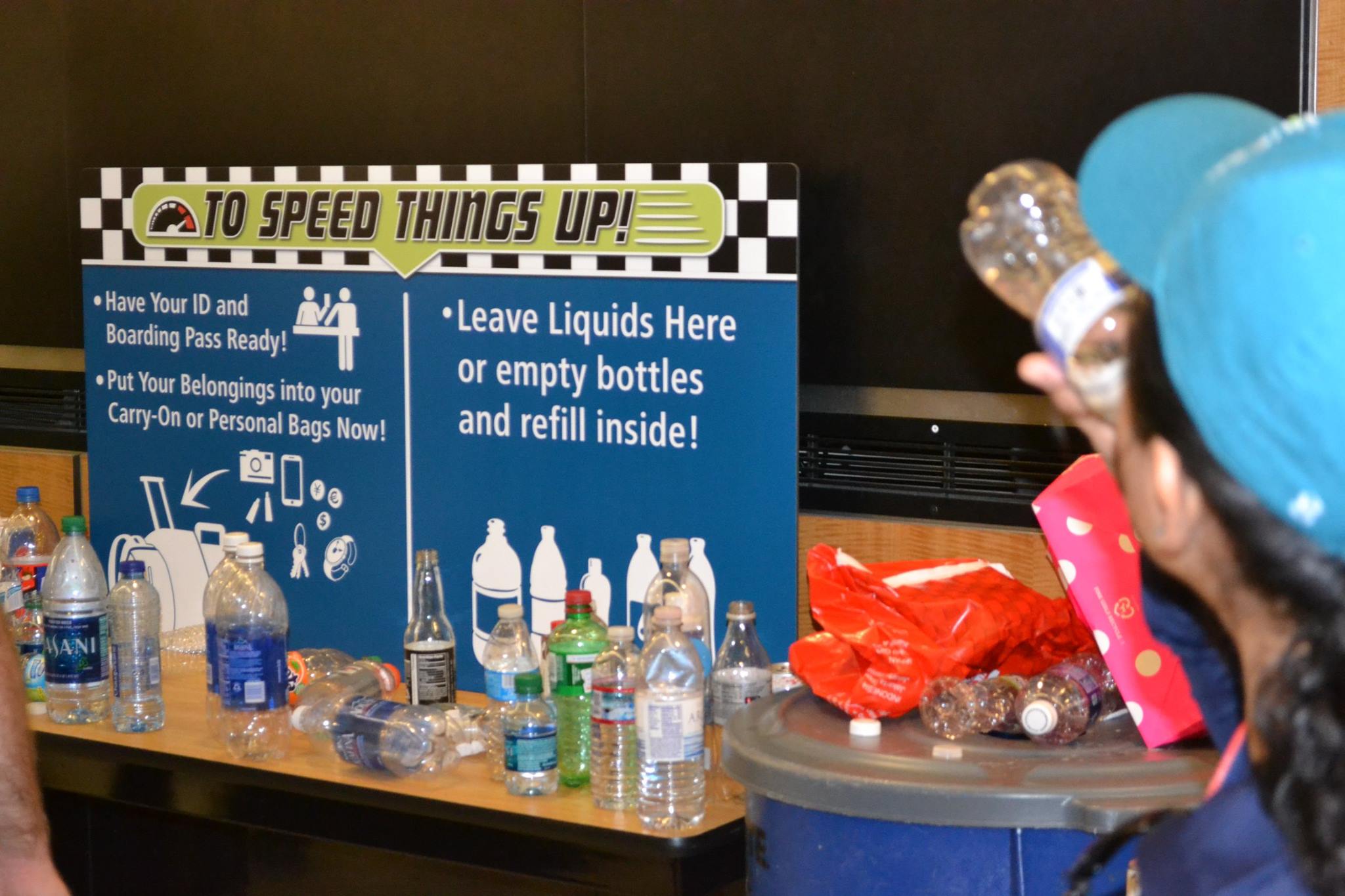 The Unpleanst Reality Of Plastic Water Bottles At Airports