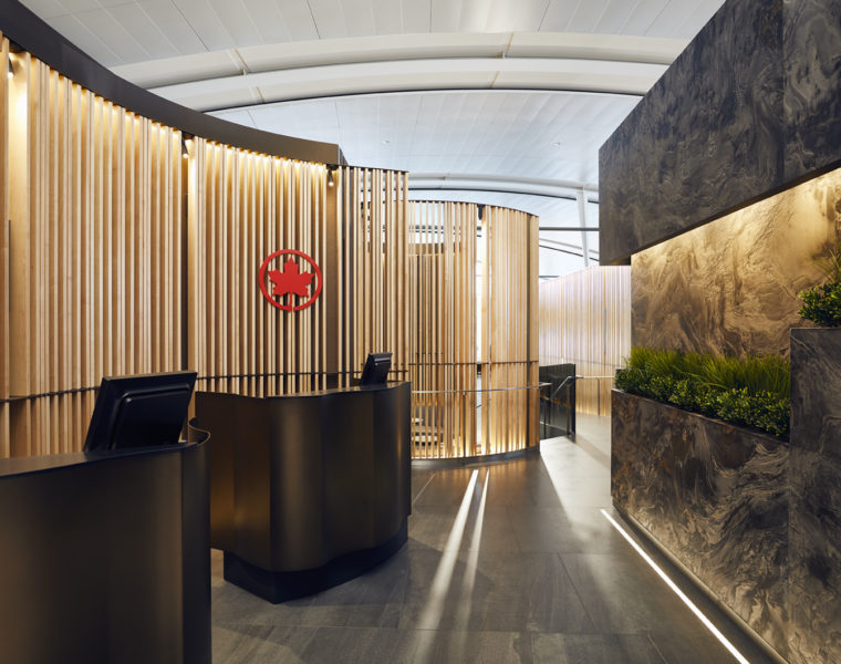 Air Canada Signature Suite entrance