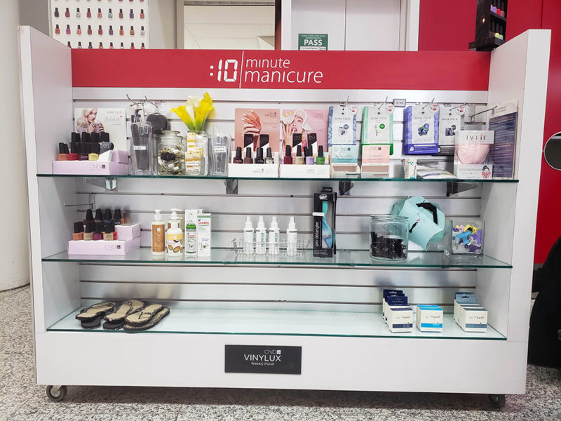 10 Minute Manicure at Toronto Pearson Airport nail bar