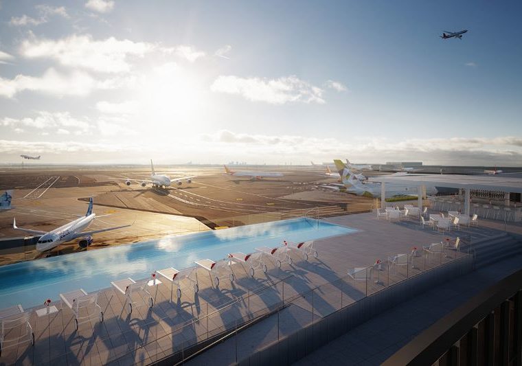 infinity pool jfk airport