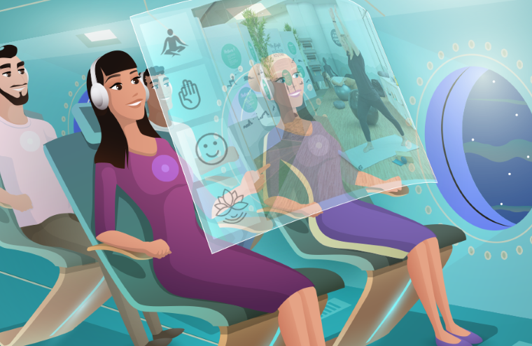 top inflight wellness content