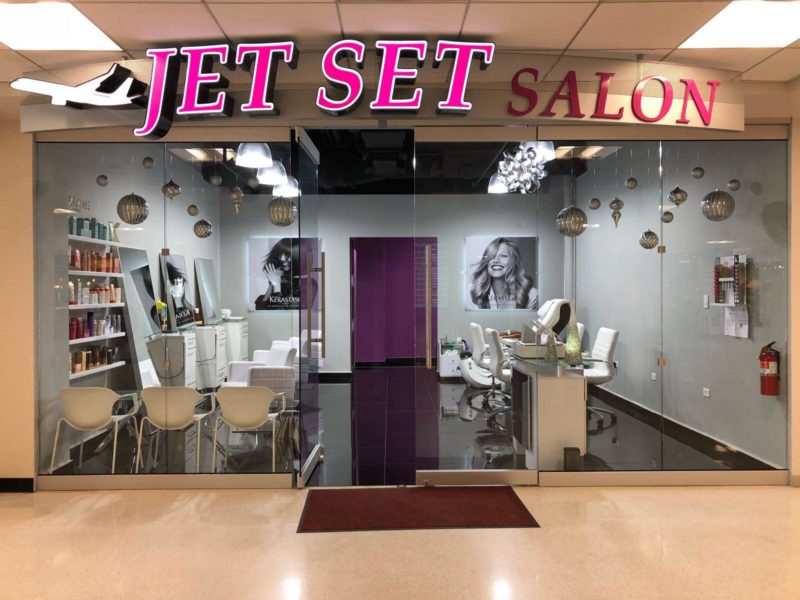 jet set salon airport