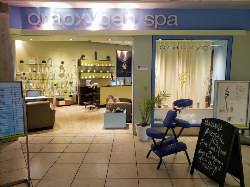 Airport Spa Review Oraoxygen Spa At Calgary Airport Is A Literal