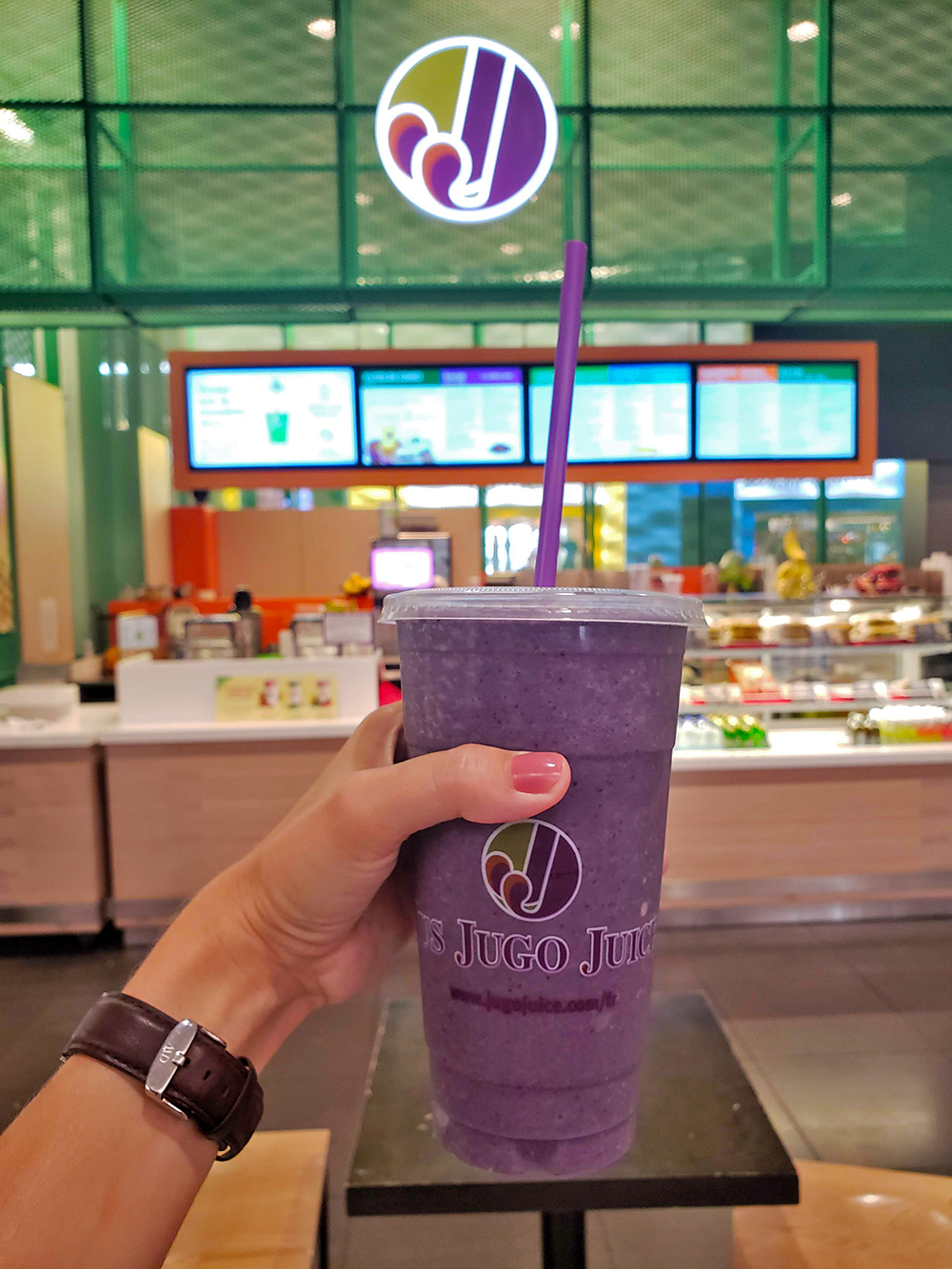 Montreal Airport Jugo Juice