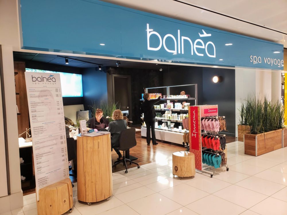 Balnea Spa at Montreal Airport
