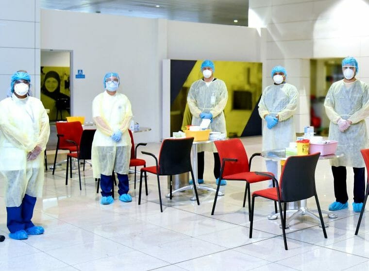 emirates starts testing travelers covid