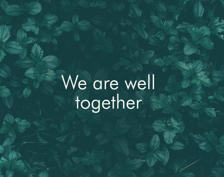 we are well together